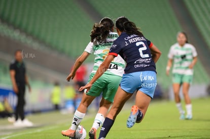 Diana Rodríguez, Judith Félix | Santos vs Chivas femenil