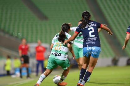 Diana Rodríguez, Judith Félix | Santos vs Chivas femenil