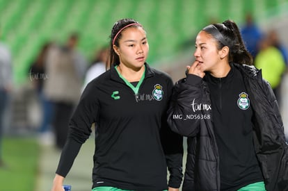 María Yokoyama, Katia Estrada | Guerreras del Santos Laguna vs Chivas de Guadalajara J3 C2023 Liga MX femenil