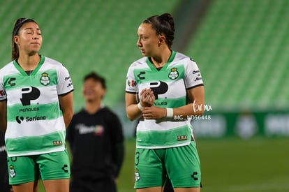 Lia Romero, Natalia Miramontes | Guerreras del Santos Laguna vs Chivas de Guadalajara J3 C2023 Liga MX femenil