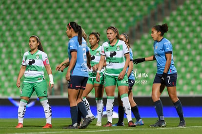 Cinthya Peraza, Marianne Martínez, Diana Rodríguez, Casandra | Guerreras del Santos Laguna vs Chivas de Guadalajara J3 C2023 Liga MX femenil