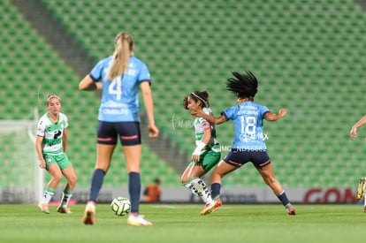 Cinthya Peraza, Susan Bejarano | Guerreras del Santos Laguna vs Chivas de Guadalajara J3 C2023 Liga MX femenil