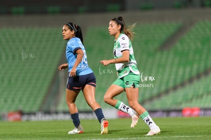 Lia Romero, Susan Bejarano | Guerreras del Santos Laguna vs Chivas de Guadalajara J3 C2023 Liga MX femenil