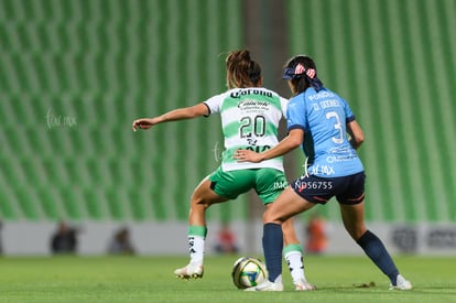 Lia Romero, Damaris Godínez | Guerreras del Santos Laguna vs Chivas de Guadalajara J3 C2023 Liga MX femenil