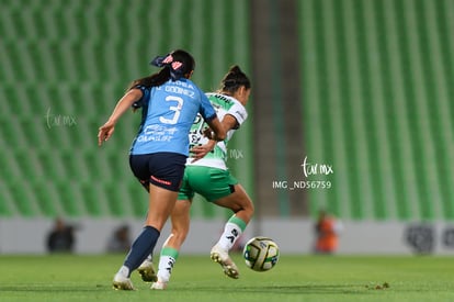 Lia Romero, Damaris Godínez | Guerreras del Santos Laguna vs Chivas de Guadalajara J3 C2023 Liga MX femenil