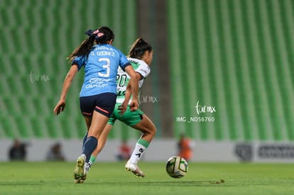 Lia Romero, Damaris Godínez | Guerreras del Santos Laguna vs Chivas de Guadalajara J3 C2023 Liga MX femenil