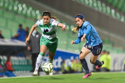 Alexxandra Ramírez, Joseline Montoya | Guerreras del Santos Laguna vs Chivas de Guadalajara J3 C2023 Liga MX femenil