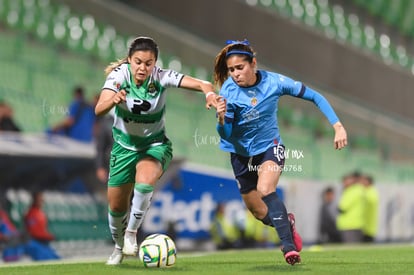 Alexxandra Ramírez, Joseline Montoya | Guerreras del Santos Laguna vs Chivas de Guadalajara J3 C2023 Liga MX femenil