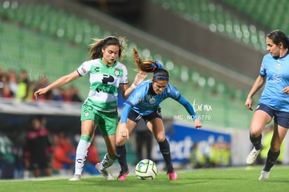 Alexxandra Ramírez, Joseline Montoya, Damaris Godínez | Guerreras del Santos Laguna vs Chivas de Guadalajara J3 C2023 Liga MX femenil