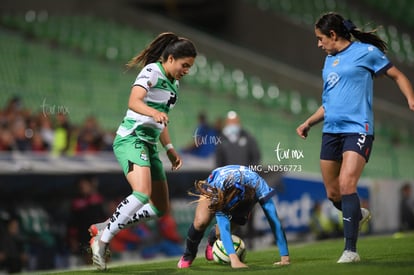 Alexxandra Ramírez, Joseline Montoya | Guerreras del Santos Laguna vs Chivas de Guadalajara J3 C2023 Liga MX femenil