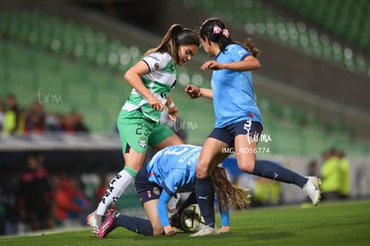 Alexxandra Ramírez, Joseline Montoya | Guerreras del Santos Laguna vs Chivas de Guadalajara J3 C2023 Liga MX femenil