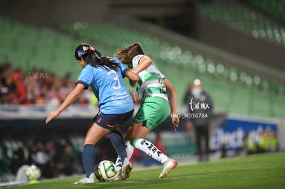 Alexxandra Ramírez, Damaris Godínez | Guerreras del Santos Laguna vs Chivas de Guadalajara J3 C2023 Liga MX femenil