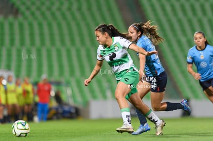 Sofía Varela, Angélica Torres | Guerreras del Santos Laguna vs Chivas de Guadalajara J3 C2023 Liga MX femenil