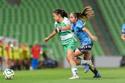 Sofía Varela, Angélica Torres | Guerreras del Santos Laguna vs Chivas de Guadalajara J3 C2023 Liga MX femenil