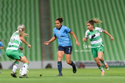 Daniela Delgado, Casandra Montero | Guerreras del Santos Laguna vs Chivas de Guadalajara J3 C2023 Liga MX femenil