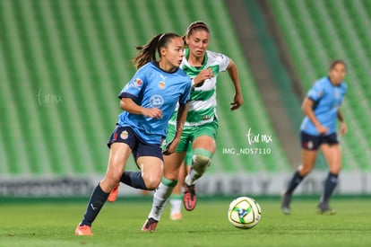 Priscila Padilla, Anette Vázquez | Guerreras del Santos Laguna vs Chivas de Guadalajara J3 C2023 Liga MX femenil