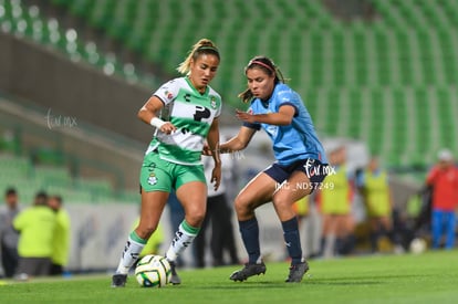 Alexia Villanueva, Diana Rodríguez | Guerreras del Santos Laguna vs Chivas de Guadalajara J3 C2023 Liga MX femenil