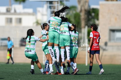 gol de Mereli, Celeste Guevara | Santos Laguna vs Chivas sub 19