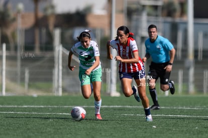 Ariana Navarro, Joanna Aguilera | Santos Laguna vs Chivas sub 19