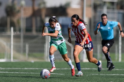 Ariana Navarro, Joanna Aguilera | Santos Laguna vs Chivas sub 19