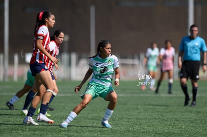 Camila Zamora, Ailin Serna | Santos Laguna vs Chivas sub 19