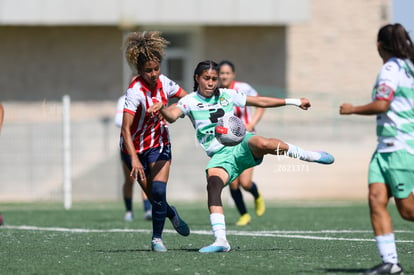 Mariana Andrade, Ailin Serna | Santos Laguna vs Chivas sub 19