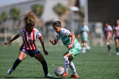 Mariana Andrade, Maika Albéniz | Santos Laguna vs Chivas sub 19