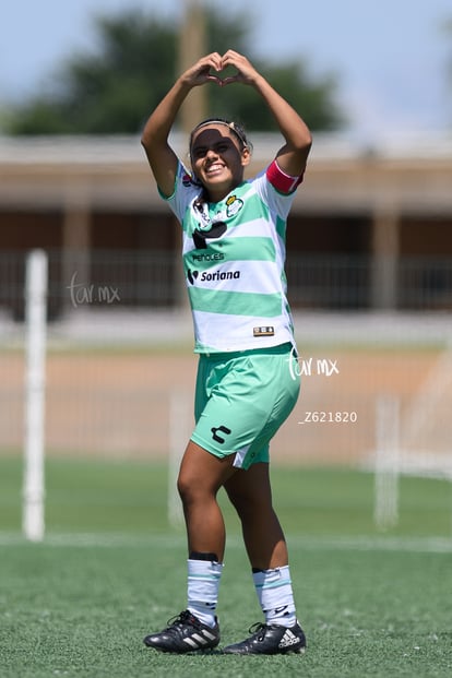 Paulina Peña | Santos Laguna vs Chivas sub 19