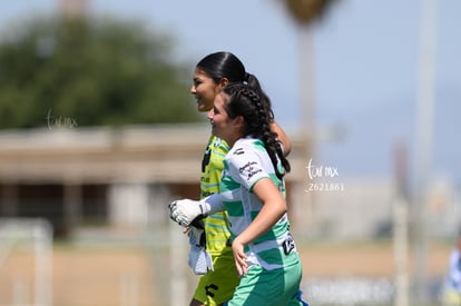 Arlett Casas, Tania Baca | Santos Laguna vs Chivas sub 19