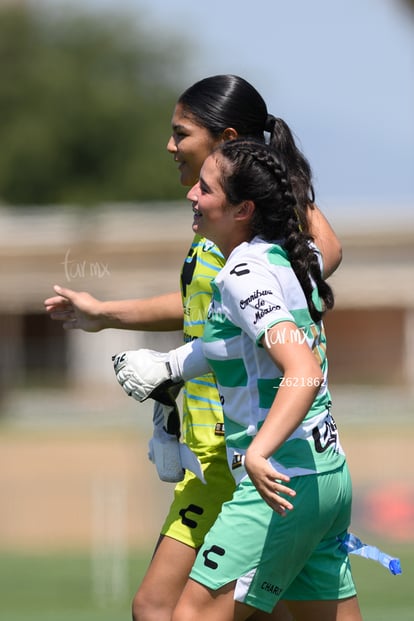 Arlett Casas, Tania Baca | Santos Laguna vs Chivas sub 19