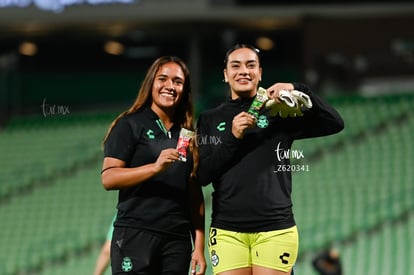 Hannia De Ávila, Karol Contreras | Santos Laguna vs Bravas FC Juárez