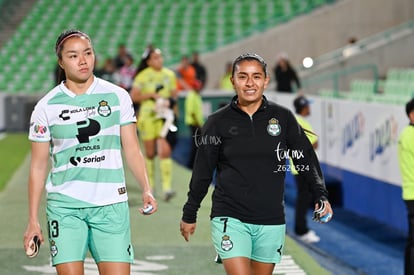 María Yokoyama, Brenda León | Santos Laguna vs Bravas FC Juárez