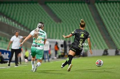 Sheila Pulido, Sayuri Watari | Santos Laguna vs Bravas FC Juárez