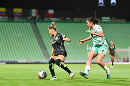 Sayuri Watari, Frida Cussin | Santos Laguna vs Bravas FC Juárez