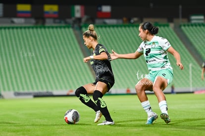 Sayuri Watari, Frida Cussin | Santos Laguna vs Bravas FC Juárez