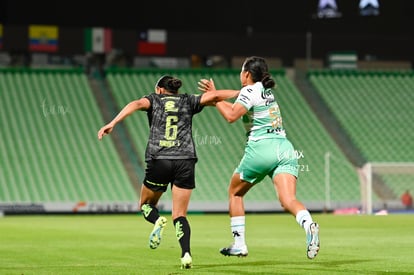 María Sánchez, Frida Cussin | Santos Laguna vs Bravas FC Juárez