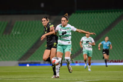 Jasmine Casarez, Lourdes De León | Santos Laguna vs Bravas FC Juárez