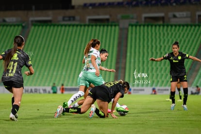 Lia Romero, Brenda López | Santos Laguna vs Bravas FC Juárez