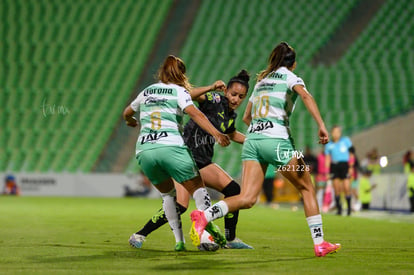 Lia Romero, Brenda López | Santos Laguna vs Bravas FC Juárez