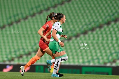 Natalia Miramontes, Myra Delgadillo | Santos vs FC Juárez J13 C2023 Liga MX femenil