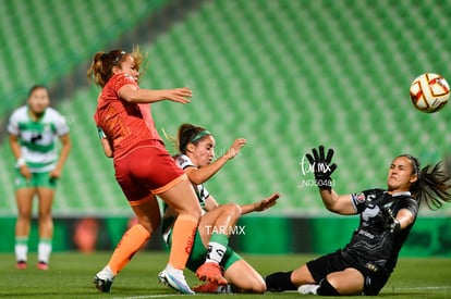 Paola Calderón, Andrea Hernández, Daniela Delgado | Santos vs FC Juárez J13 C2023 Liga MX femenil