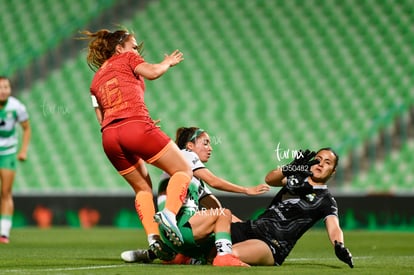 Paola Calderón, Daniela Delgado, Andrea Hernández | Santos vs FC Juárez J13 C2023 Liga MX femenil