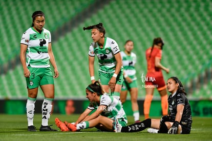 María Yokoyama, Paola Calderón, Natalia Miramontes, Daniela | Santos vs FC Juárez J13 C2023 Liga MX femenil