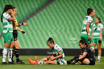 Daniela Delgado, Paola Calderón | Santos vs FC Juárez J13 C2023 Liga MX femenil