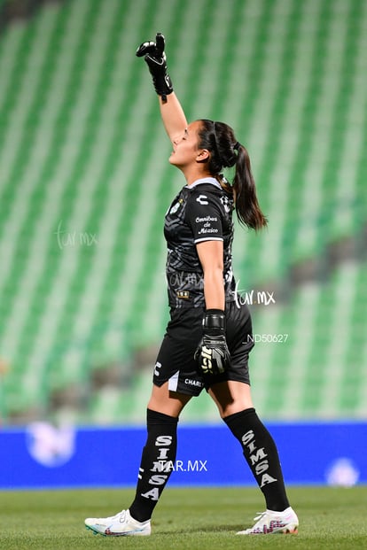 celebra gol, Paola Calderón | Santos vs FC Juárez J13 C2023 Liga MX femenil