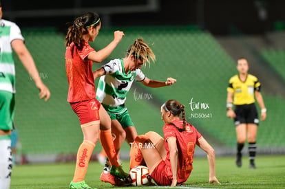 Daniela Delgado, Blanca Solís, Myra Delgadillo | Santos vs FC Juárez J13 C2023 Liga MX femenil