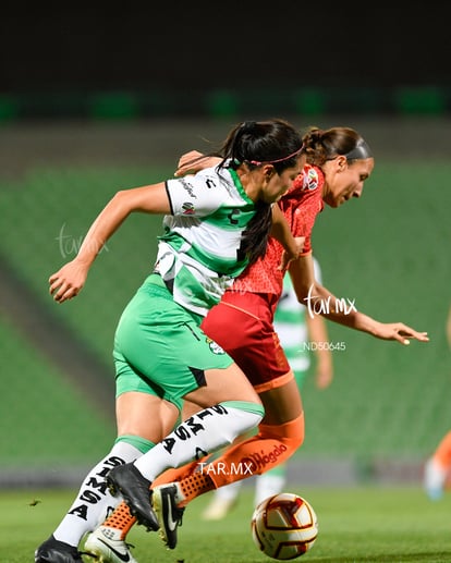 María Yokoyama, Myra Delgadillo | Santos vs FC Juárez J13 C2023 Liga MX femenil