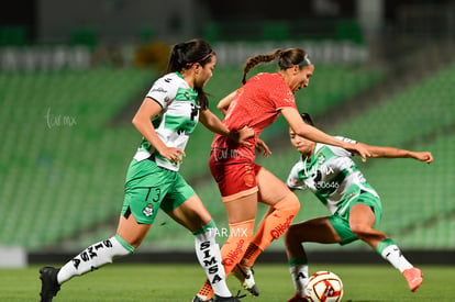 María Yokoyama, Myra Delgadillo | Santos vs FC Juárez J13 C2023 Liga MX femenil