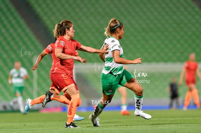 Alexia Villanueva, Sumiko Gutiérrez | Santos vs FC Juárez J13 C2023 Liga MX femenil