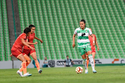 Perla Navarrete, Alexxandra Ramírez | Santos vs FC Juárez J13 C2023 Liga MX femenil